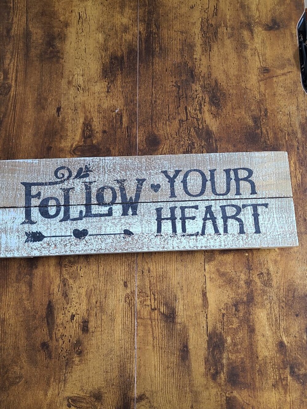 Follow your Heart Wall wooden  Decor